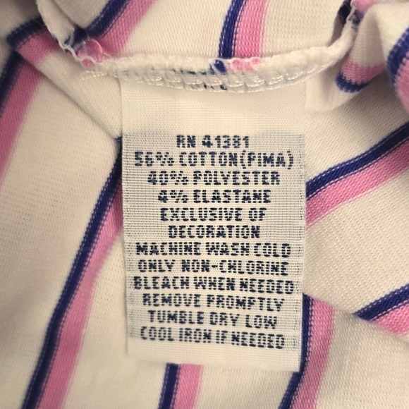 Ralph Lauren Polo Golf Mens L Shirt Performance Casual Preppy‎ Work Pima Striped - Picture 4 of 11